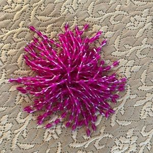 Atomic pin era 1960’s pink